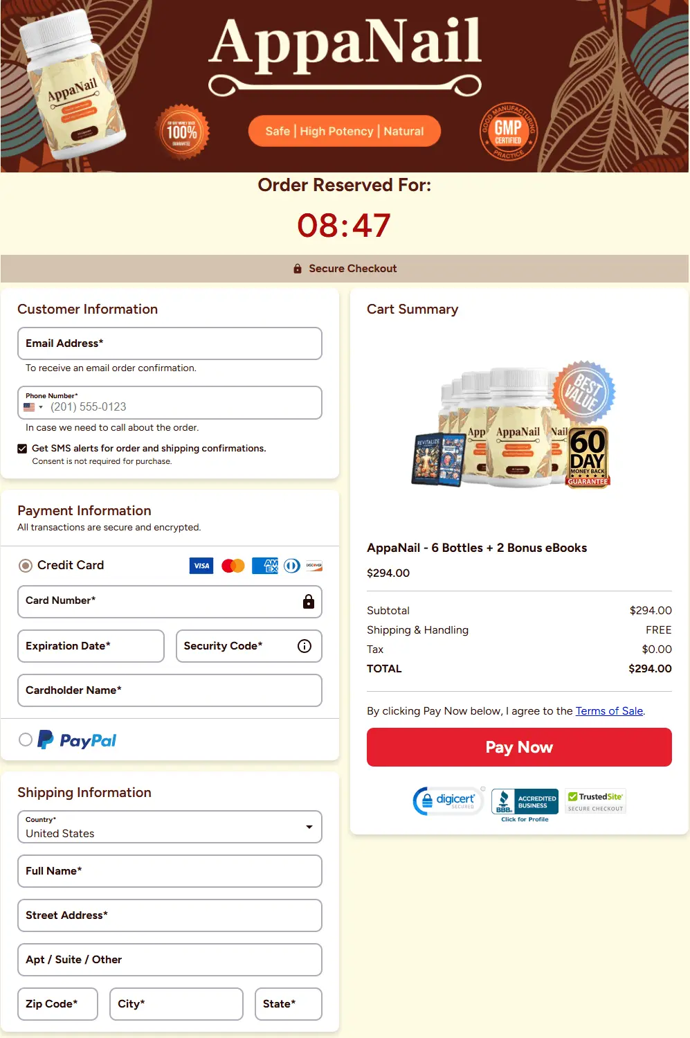appanail buy page